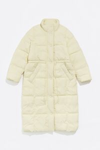 Plumífero línea A amarillo claro