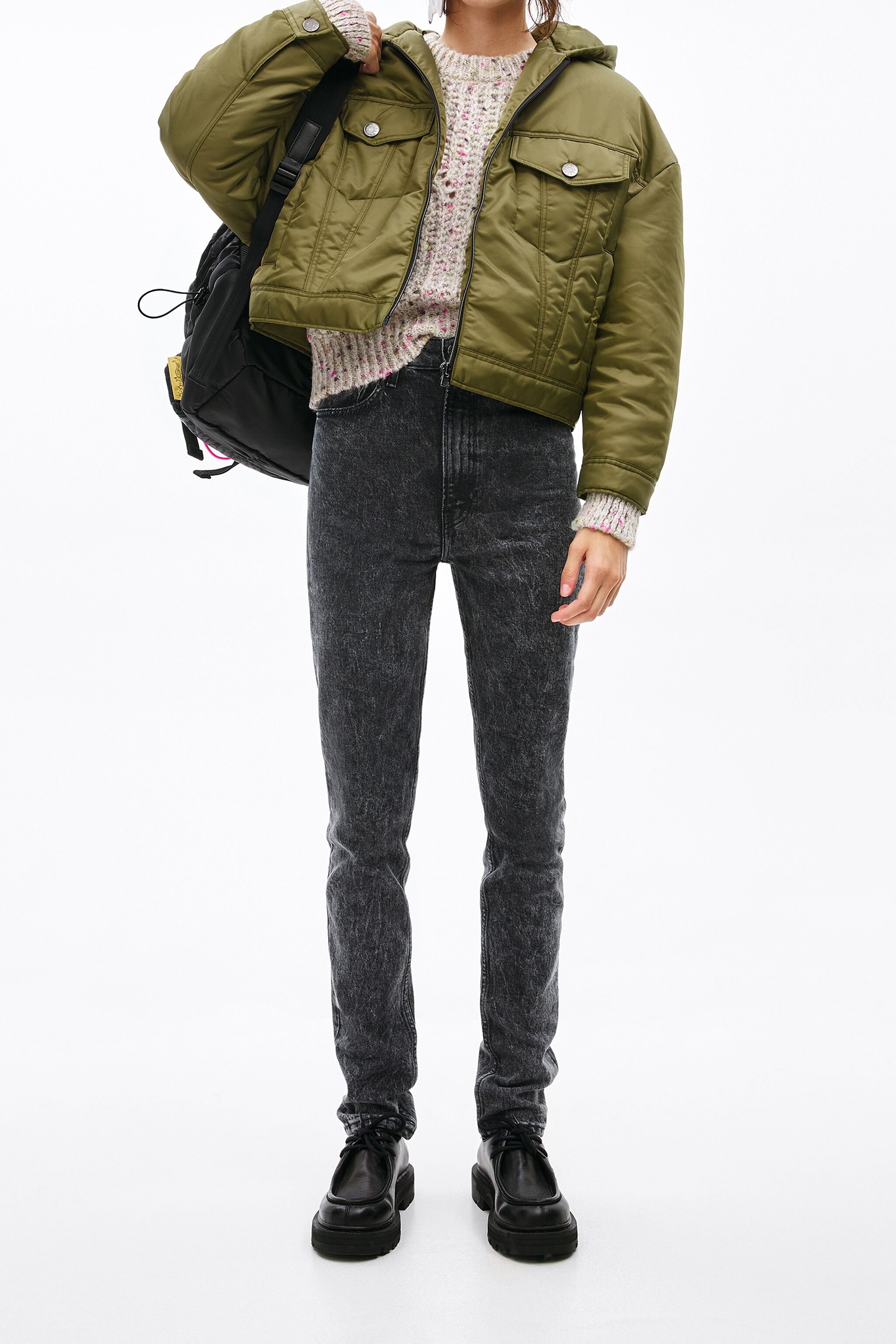 ivory sweater jacket