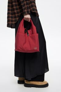 Medium red nylon Paper bag