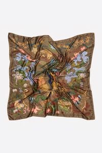 Brown jungle scarf