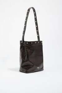 Large fango leather Carlino bag