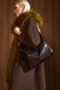 Grand sac Paper cuir café