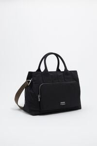 Велика нейлонова чорна сумка Pocket
