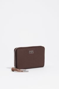 Billetera mediana nylon moca