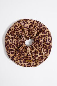 Leopard Natural print scrunchie