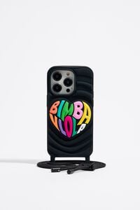 Funda iPhone 15 Pro silicona negra