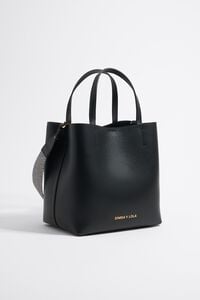 Bolso Chihuahua grande piel negro