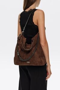 Bolso Paper grande serraje caf&eacute;