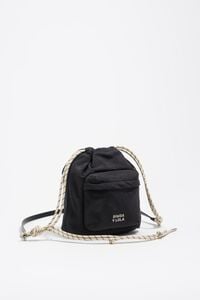 Graphite mini nylon bag