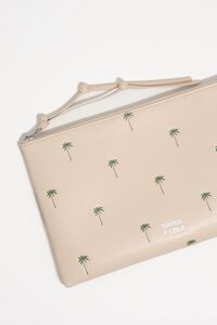 Bolso de mano grande piel Palms arena