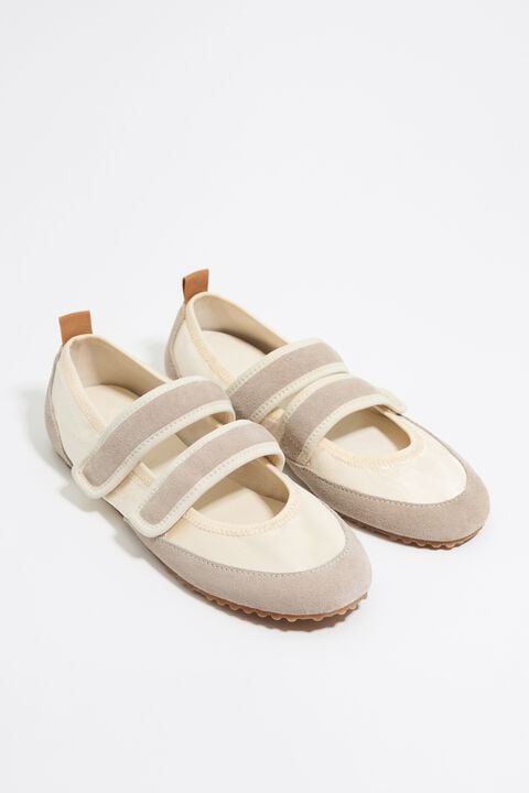 Bailarina deportiva blanca Bailarina deportiva blanca