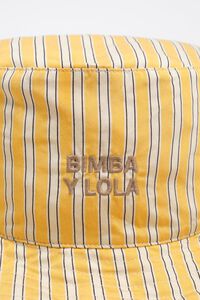 Striped cotton hat