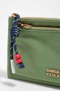 Cartera Pocket nylon verde