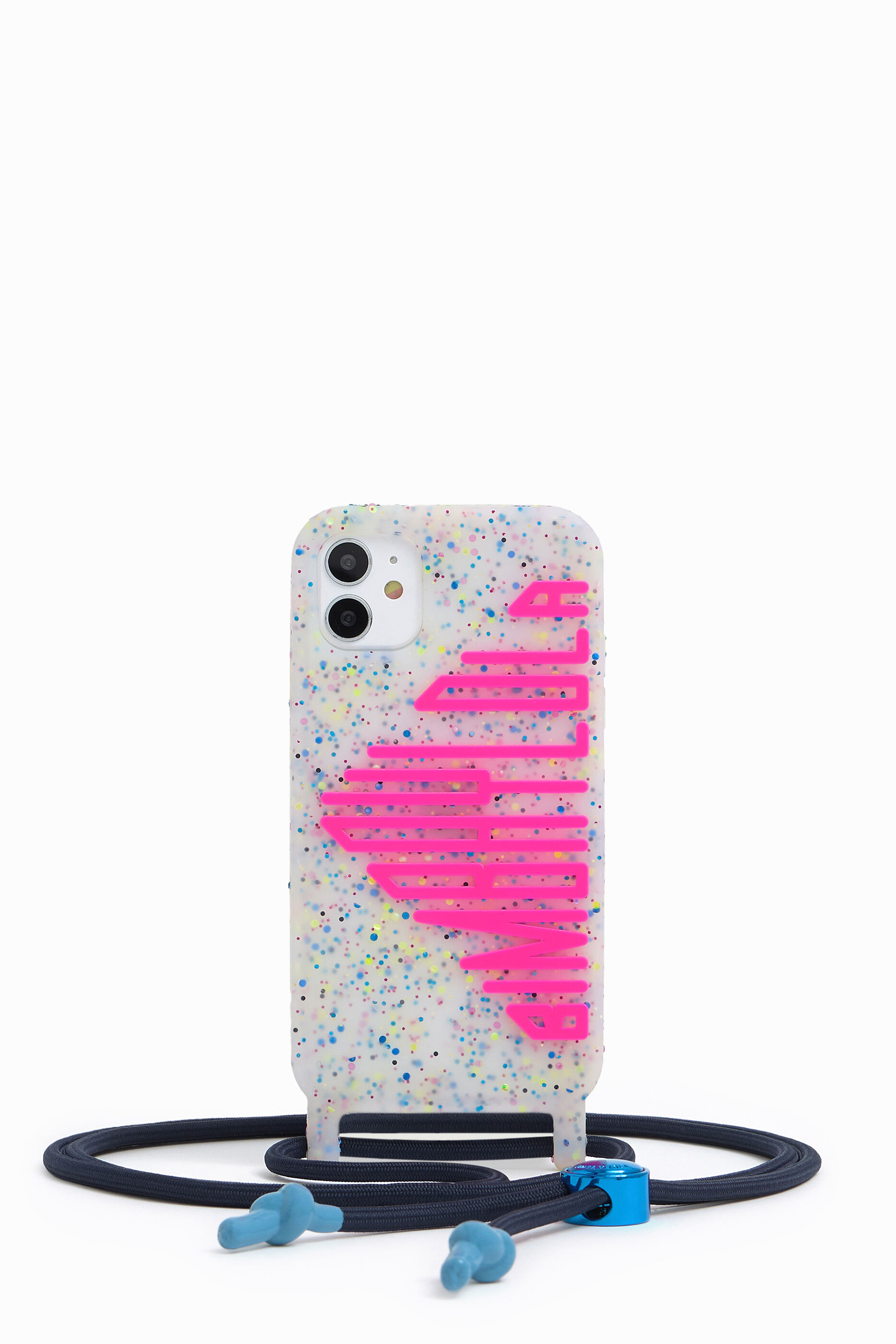 Capa iPhone 11 confete rosa-néon