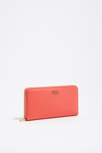 Large coral wallet
