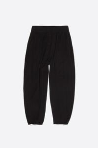 Cal&ccedil;as bombacho algod&atilde;o textura preto