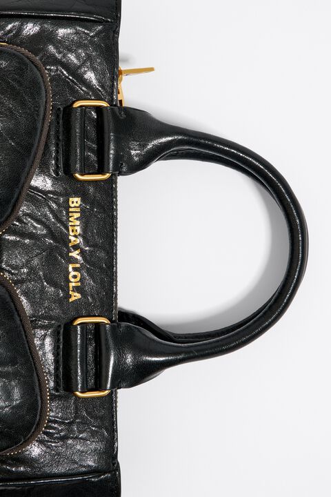 Cloth handbag Bimba y Lola Black in Cloth - 31966281
