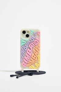 Funda iPhone 15 silicona multicolor