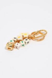 Llavero resina dados