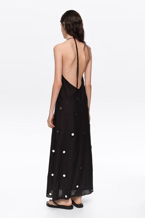 maxi long dresses Violette Long Maxi Cocktail Hawaiian Dress White / M