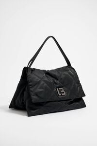 Bimba Y Lola Nylon Shopper Bag Medium In Off-White – Balilene
