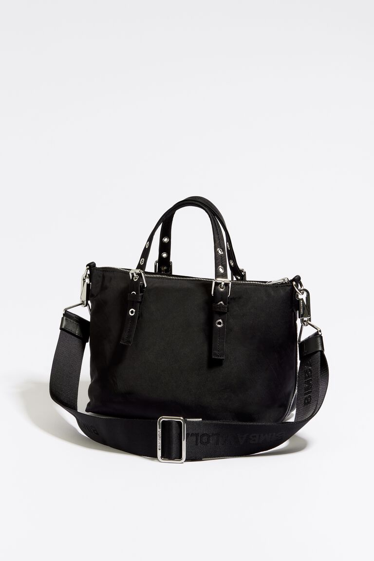 Bimba Y Lola mini tote bag- black color, Women's Fashion, Bags