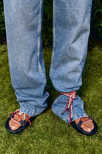 Sandalia barca cabos colores náuticos