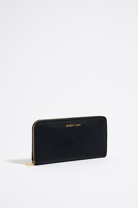 Cartera Negra Carteras Y Monederos Bimba Y Lola Monedero Tarjetero