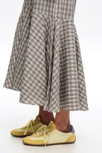 Deportiva 13 29 serraje y nylon amarilla