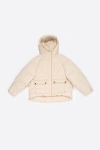 Vanilla raglan short puffer jacket