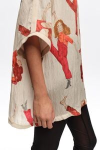 Camiseta oversize fluida Dancers