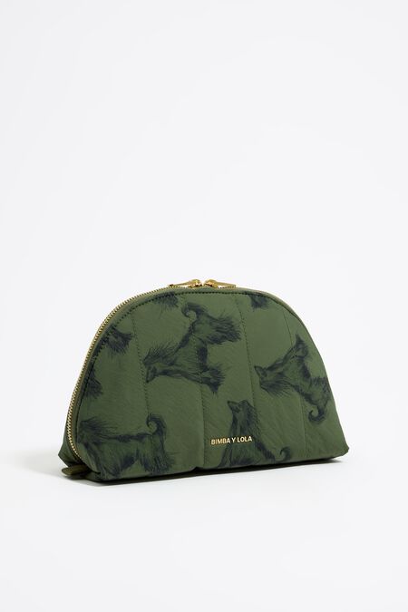 Neceser Mediano Women'secret Mr. Rabbit - Nylon Estampado, Diseño Contraste - Para Mujer, Práctico Y Bonito