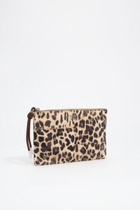 Neceser sobre mediano nylon Leopard natural