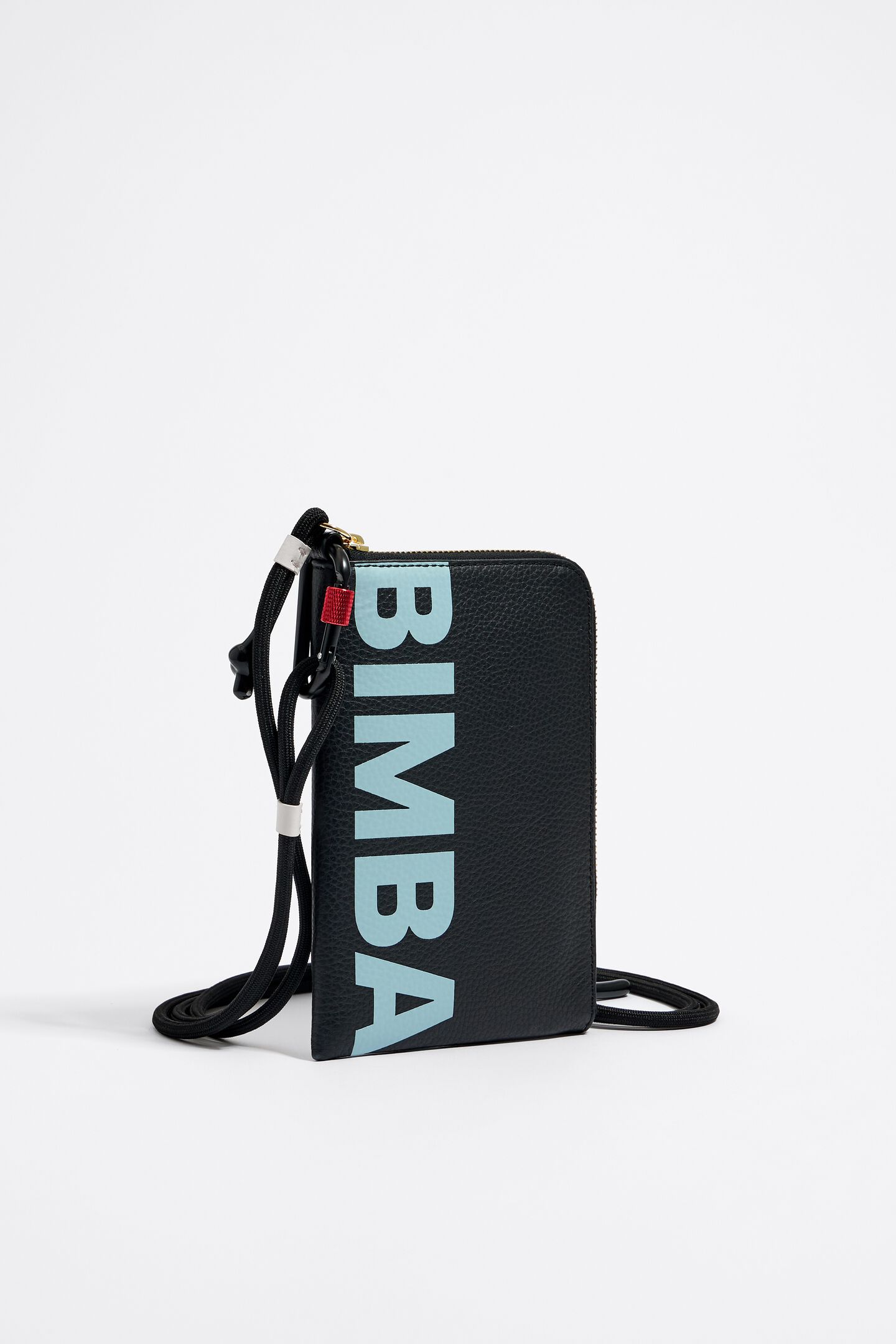 Bimba Y Lola Logo-lettering Graphic-print Makeup Bag in Black