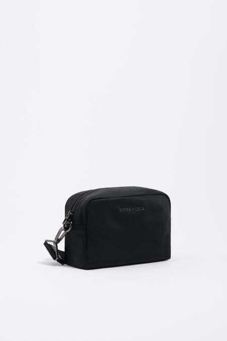 Nisha Nylon Crossbody Bag - Black main image 0
