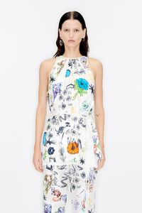 Bimba y Lola Graphic-Print Oversized Shirt Dress - ShopStyle