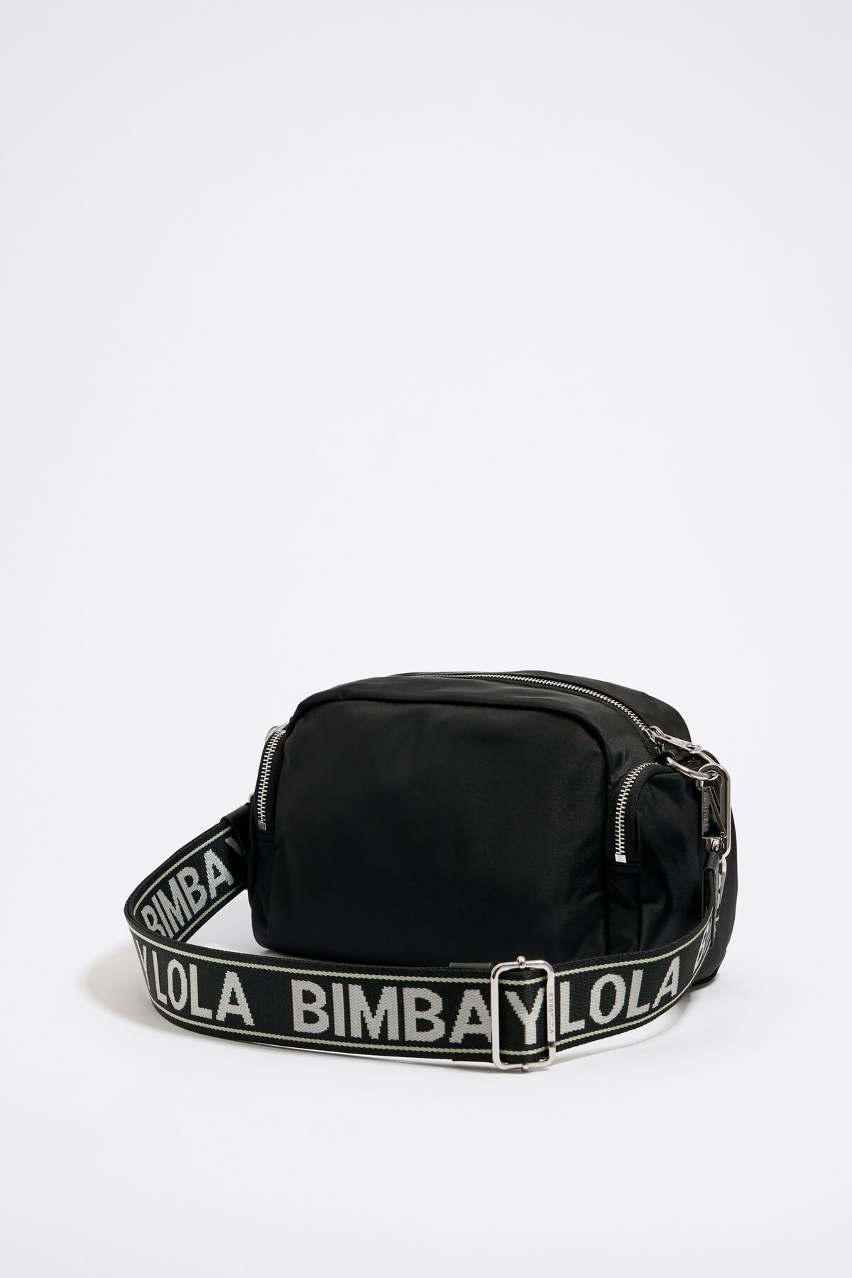 Bimba Y Lola Crossbody Nylon Bag Black