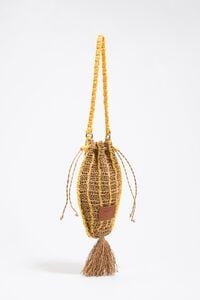 Bolso Pez trenzado natural