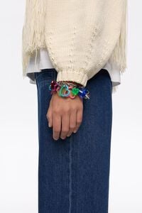 Pulsera corazones multicolores