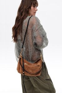 Bolso Madrid mediano serraje tabaco