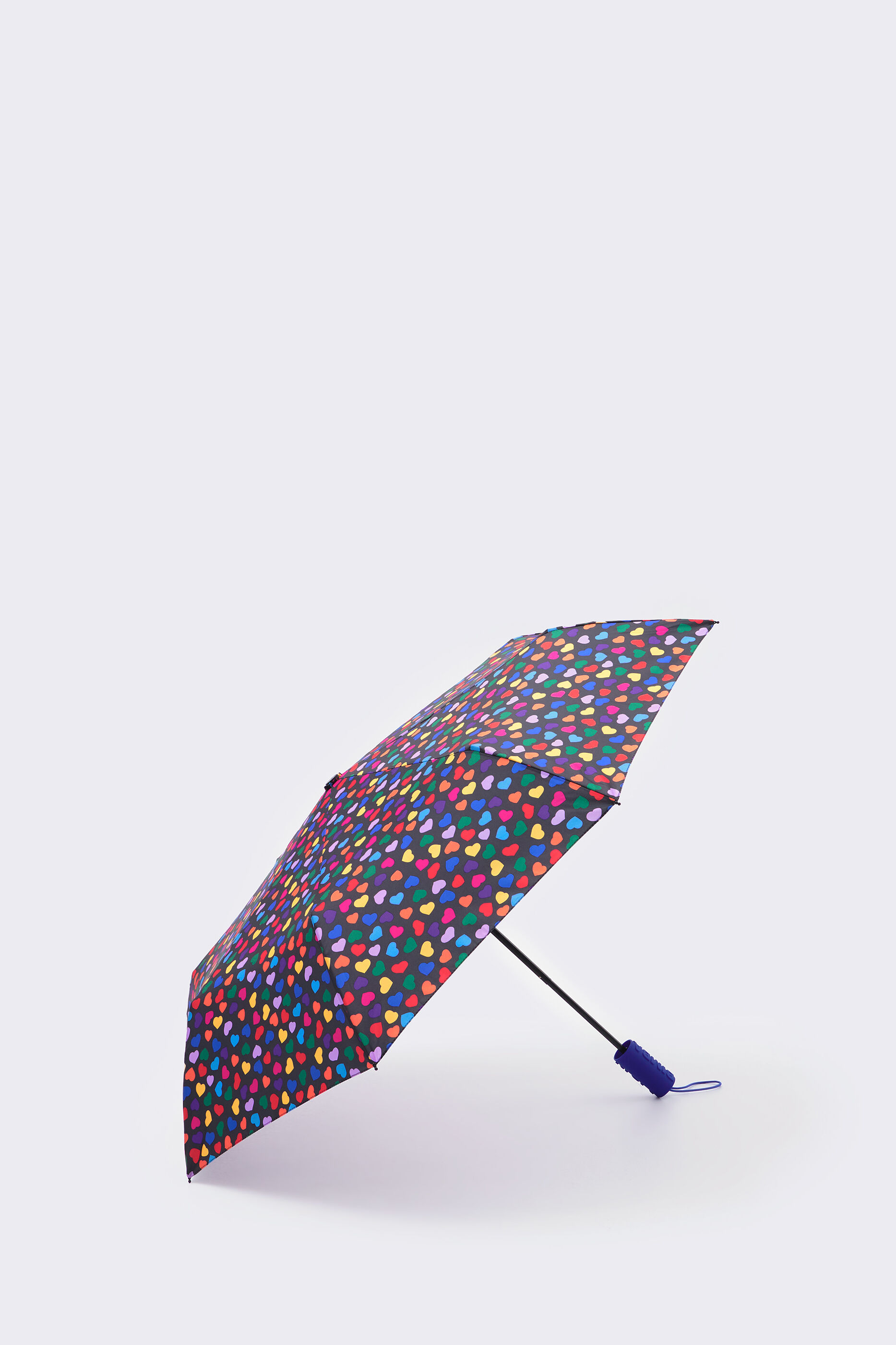 Damen Accessoires Regenschirme Bimba Y Lola Regenschirm mit Herzmotiv 