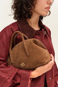 Tobacco leather Romeo bag
