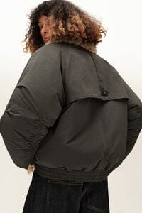 Ca&ccedil;adora bomber interior p&egrave;l gris plom