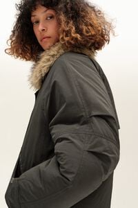 Ca&ccedil;adora bomber interior p&egrave;l gris plom