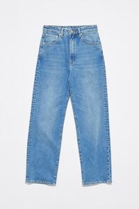 STRAIGHT CROPPED - Vaquero alto azul