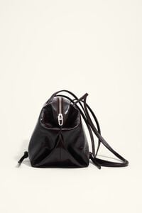 Burgundy leather Lolita bag