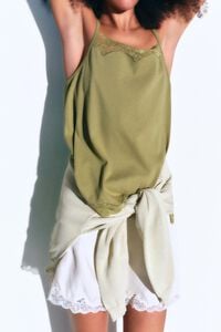 Top de tirants amb punta caqui