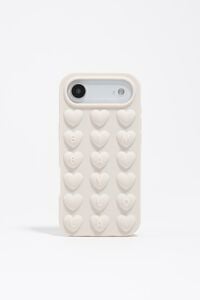 Funda silicona iPhone 17 Air blanca