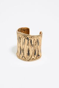 Pulsera rígida peces dorada