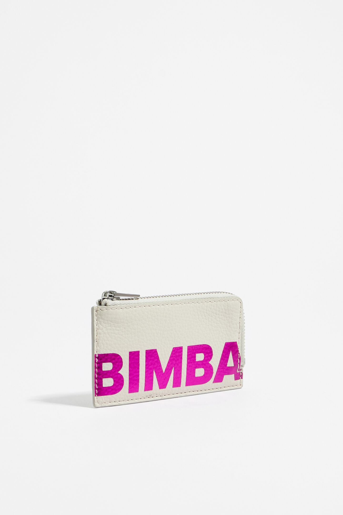 Shop bimba & lola Aquamarine nylon curved coin purse (231BBH135